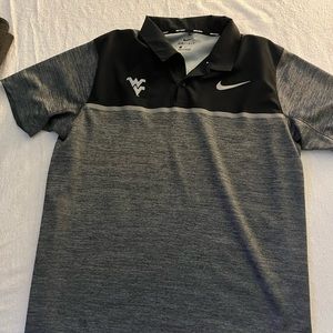 WV nike golf polo